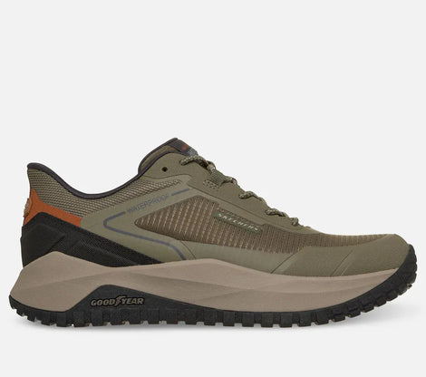 Skechers sneakers Skechers - Slip-ins Badger waterproof sko, oliven - 211367