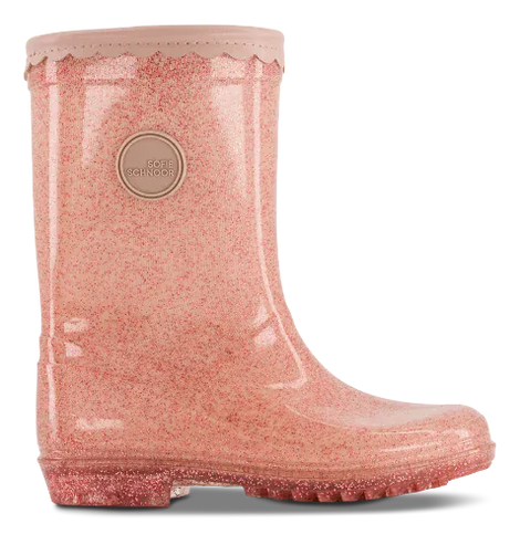 Sofie Schnoor gummistøvler Sofie Schnoor - gummistøvle, rosa glimmer - PNOS830