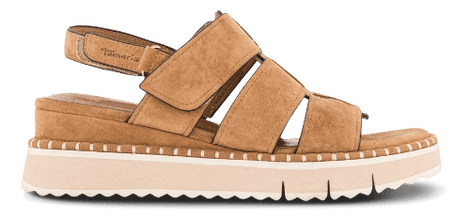 Tamaris sandaler lav hæl Tamaris - Damesandal, brun - 1-28243-46