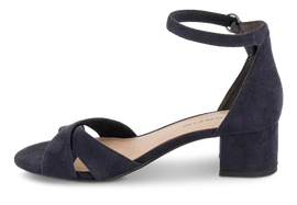 Tamaris sko med hæl Tamaris - Damesandal, blå - 1-28226-42
