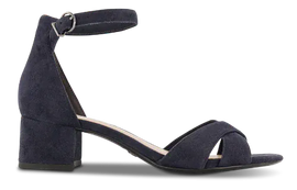 Tamaris sko med hæl Tamaris - Damesandal, blå - 1-28226-42