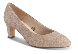 Tamaris sko med hæl Tamaris - Damesko, rosa glimmer - 1-22419-41