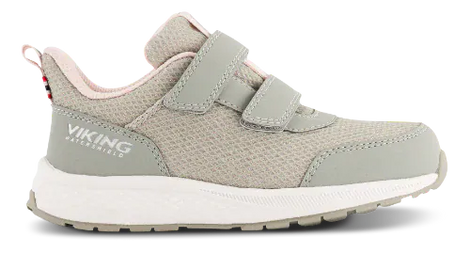 Viking sneakers Viking - Pulse børnesko med tex, grå glimmer - 3-56496