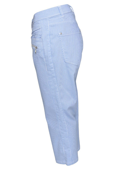 2B - Cayao bukser, blå/hvide striber -