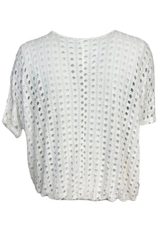 2B t-shirts_toppe 2B - Puerto bluse, hvid - 1011280