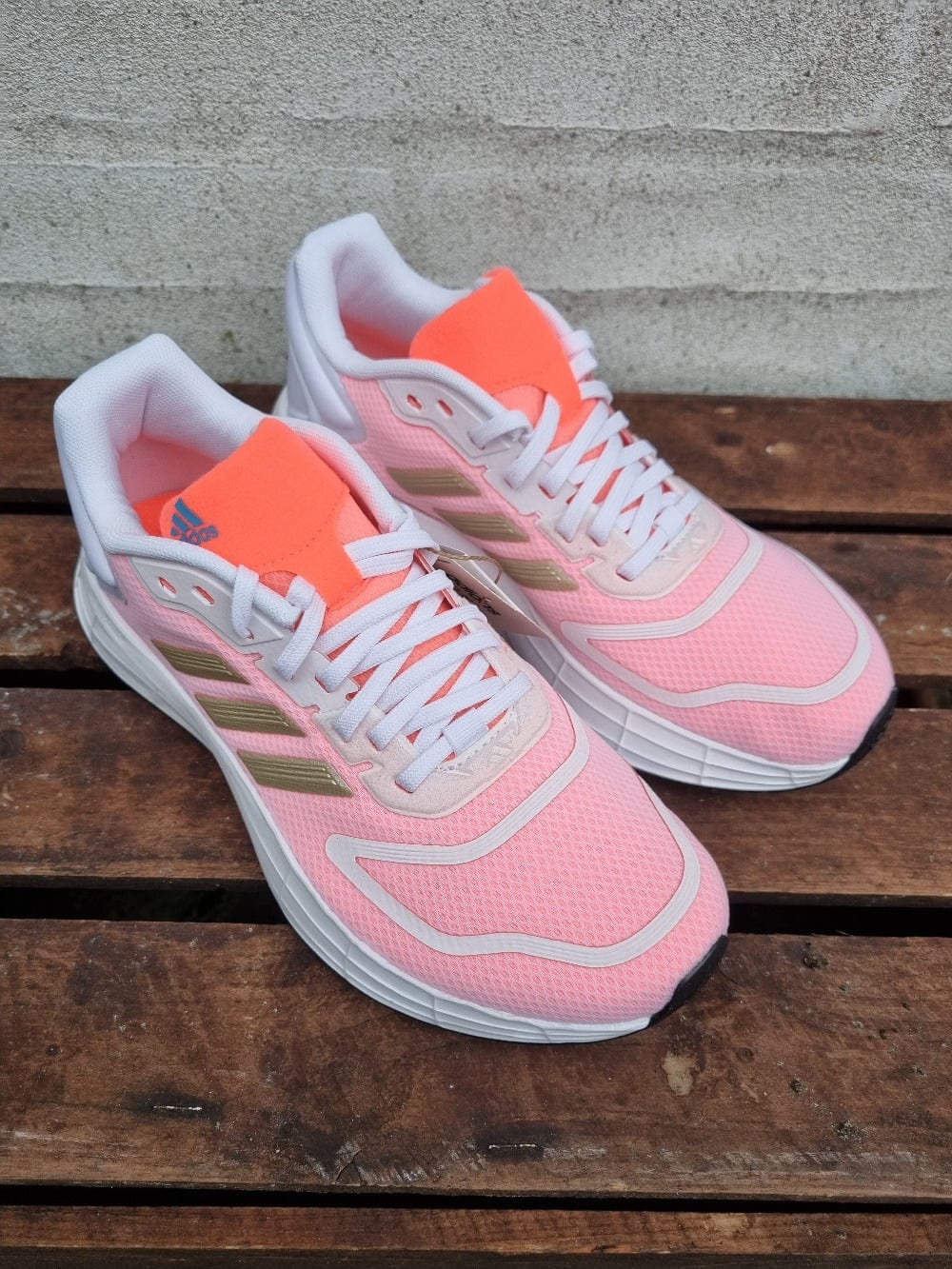 Adidas - Duramo 10 hvid/pink -