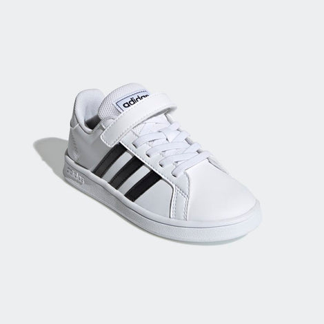 Adidas - Grand Court børnesneakers, hvid