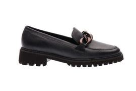Ara flade sko Ara - Dame loafers, mørkeblå skind - 1231209-02