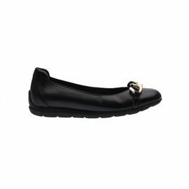 Ara sko med hæl Ara - Dame ballerina, sort skind - 12-13303-01