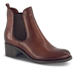 B&Co korte støvler B&CO - Kort damestøvle, brun - 5251500132