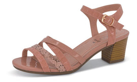 B&Co sandaler B&CO - Damesandal på hæl rosegold - 282464840