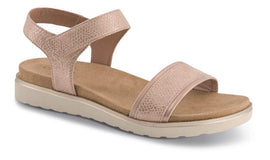 B&Co sandaler lav hæl B&CO - Damesandal, beige - 210531-03