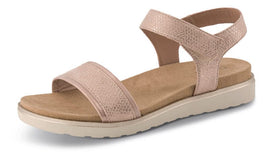 B&Co sandaler lav hæl B&CO - Damesandal, beige - 210531-03
