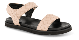 B&Co sandaler lav hæl B&CO - Damesandal, rosa - PI-2970