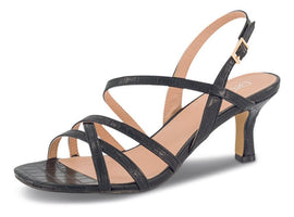 B&Co sko med hæl B&CO - Elegant sandal på hæl sort - 248390