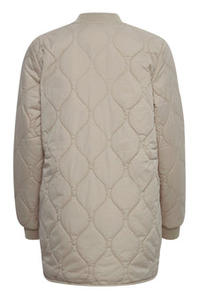 B-Young jakker_blazere_veste B-Young - Quiltet jakke, Vintage Khaki - 20810849-160205