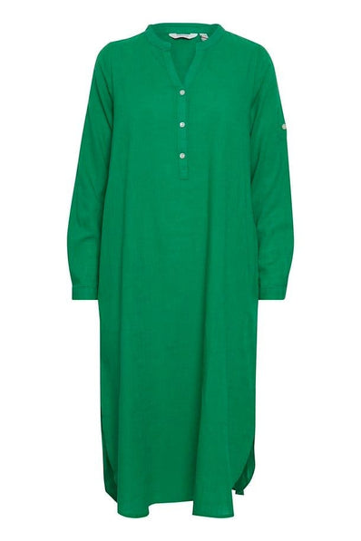 B-Young kjoler_nederdele B-Young - Lang kjole, grøn - 20810002-176030