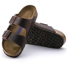 Birkenstock sandaler Birkenstock - Arizona med to remme og softbed, brun - 452761