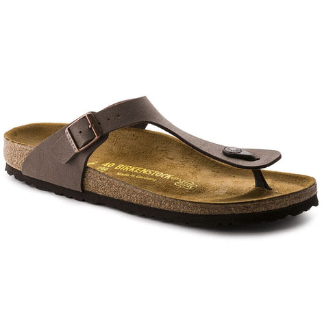Birkenstock - Gizeh sandal med tåstrop i brun - 0043751