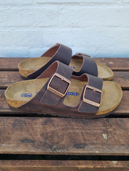 Birkenstock slip-in Birkenstock - Arizona sandal med to remme, Habana - 452763