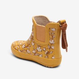 Bisgaard gummistøvler Bisgaard - Kort børnegummistøvle, gul med blomster - 92010999