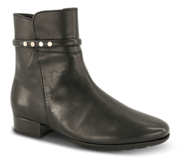 Gabor korte støvler Gabor - Kort damestøvle, sort skind - 9271657