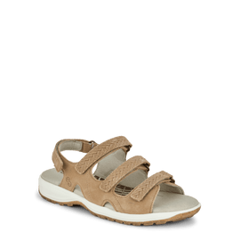 Green Comfort sandaler lav hæl Green Comfort - Camino damesandal, taupe - 421022Q24