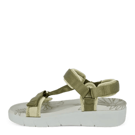 Green Comfort sandaler lav hæl Green Comfort - Rejoice Rio sandal, grøn - 422018Q62