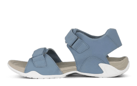 Green Comfort sandaler lav hæl Green Comfort - Splash damesandal, blå - 421016Q65