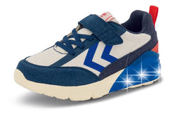 Hummel sneakers Hummel - Børnesneakers med lys, blå kombi - 213522