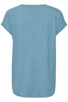 Ichi tøj ICHI - Blå t-shirt - 20109945