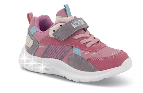 KOOL sneakers KOOL- Børnesneakers med lys, rosa  K201125