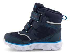 KOOL støvler KOOL - Børne vinterstøvle, blå med lys - XW526