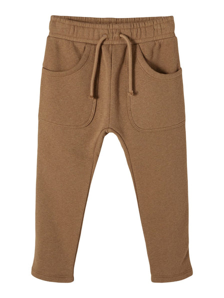 Lil' Atelier bukser_leggiens_shorts Lil' Atelier - NMMRAFAEL sweatbukser, Otter - 13197036