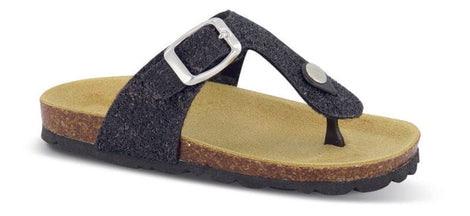 mia maja sandaler Mia Maja - Slip-in børnesandal sort glimmer - 40069