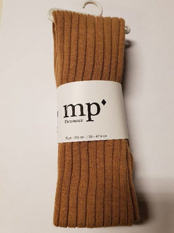 MP strømper_strømpebukser MP - Strømpebukser Cotton rib, brun - 1304155
