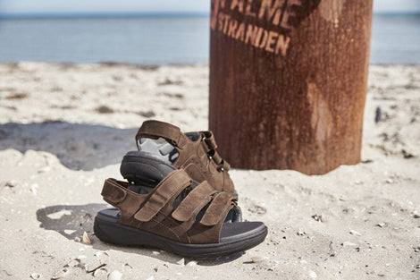 New Feet sandaler New Feet - Herresandal, brun - 221-13-1534