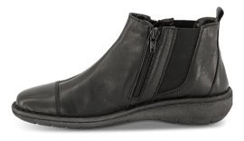 Nordic Softness korte støvler Nordic Softness - Kort damestøvle, sort skind - 37573