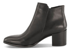 Nordic Softness korte støvler Nordic Softness - Kort damestøvle, sort skind - 5252560110