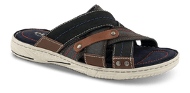 Odiin sandaler Odiin - Herre slippers, blå - 7189