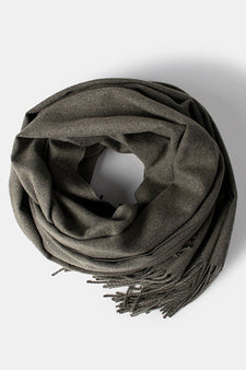 RE:DESIGNED tørklæder ONE-SIZE RE:DESIGNED - Lois tørklæde, grå - 4921