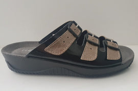 Rohde sandaler Rohde - Slip-in damesandal bronze - 1935