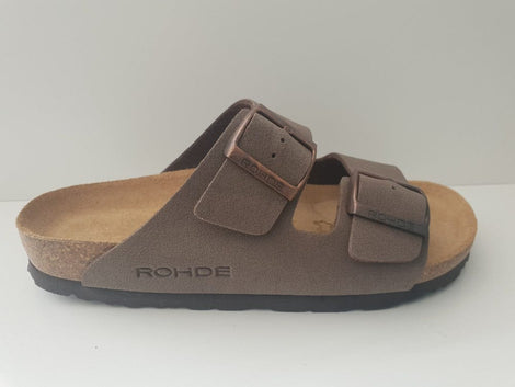 Rohde slip-in Rohde- Slip-in damesandal brun - 5631