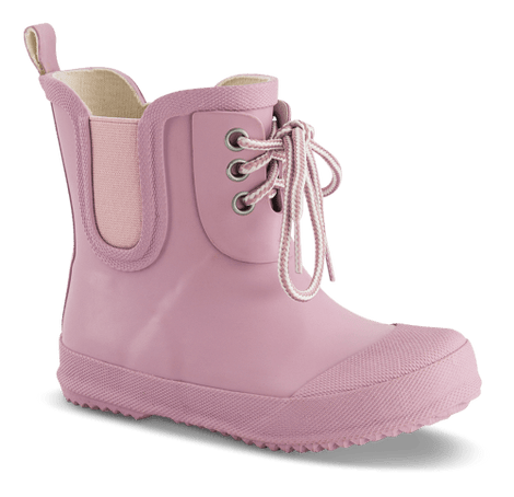 Skofus Børnegummistøvle kort, rosa - SDR011