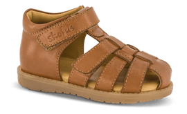 Skofus sandaler Skofus - Børnesandal med lukket tå, brun - 1266