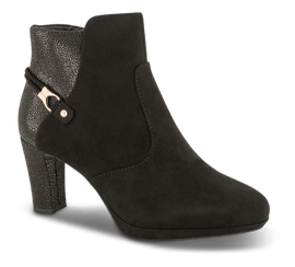 Tamaris korte støvler Tamaris - Damestøvle på hæl, sort - 1-1-25335-29