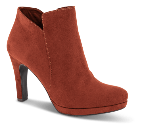 Tamaris - Kort højhælede støvle, - 1-1-25316-25
