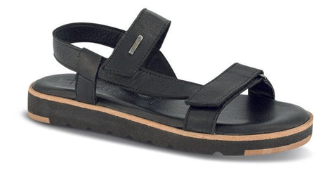 Tamaris sandaler lav hæl Tamaris - Sandal sort skind - 1-1-28167-36