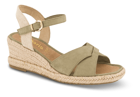 Tamaris sko med hæl Tamaris - Damesandal, grøn - 1-1-28367-20
