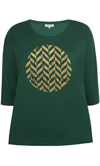 Zhenzi bluser_t-shirts_kjoler Zhenzi Grøn tøj 2408710-6903